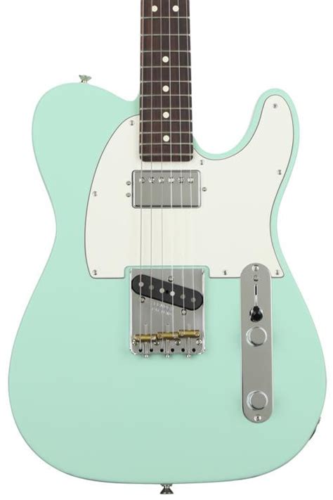 Fender American Performer Telecaster Hum - Satin Surf Green with ...