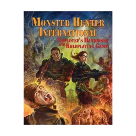 HERO GAMES HORROR RPG Monster Hunter International Employee Handbook