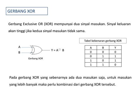 Gerbang Logika Ppt