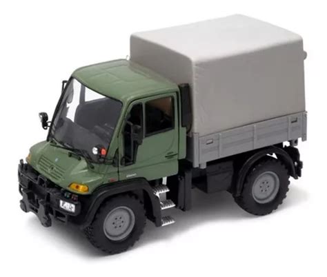 Welly Mercedes Benz Unimog U400 Verde Militar Camion En Venta En