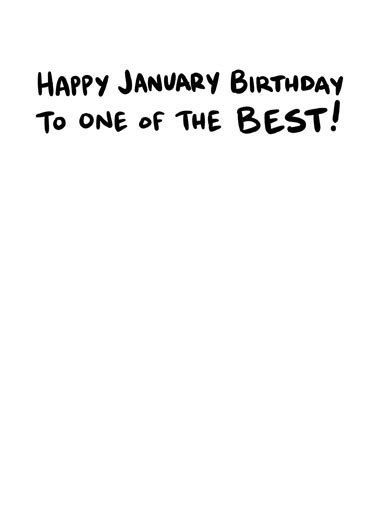 January Birthday Cards Funny Cards Free Postage Included