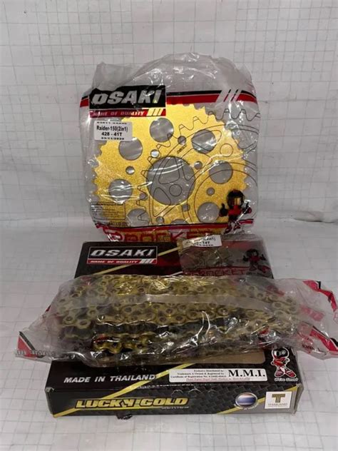 Osaki Revo Lucky Gold Sprocket Set Raider 150 14 41t Lazada Ph