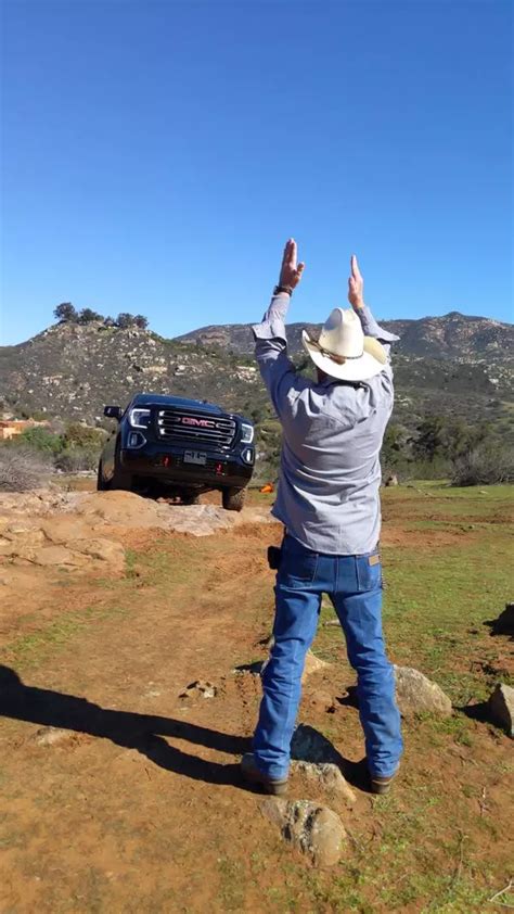 Gmc Sierra At First Drive On Otay Mountain Truck Trail