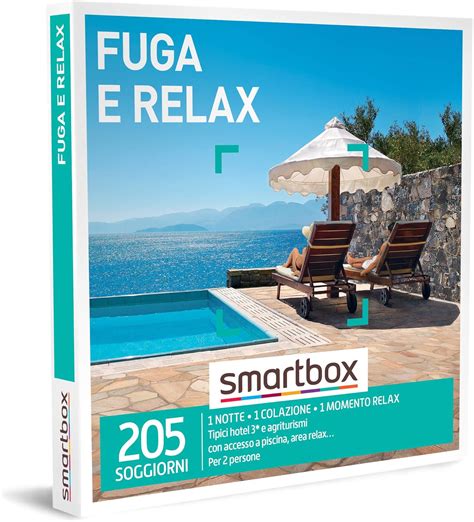 Smartbox Fuga E Relax Cofanetto Regalo Coppia Notte Con Colazione