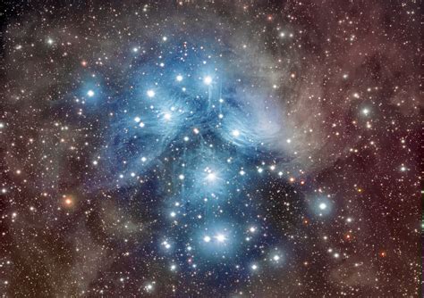 Star Clusters, M45 Pleiades