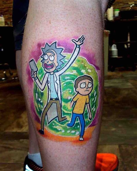 rick and morty tattoo portal - Shawnda Brandt