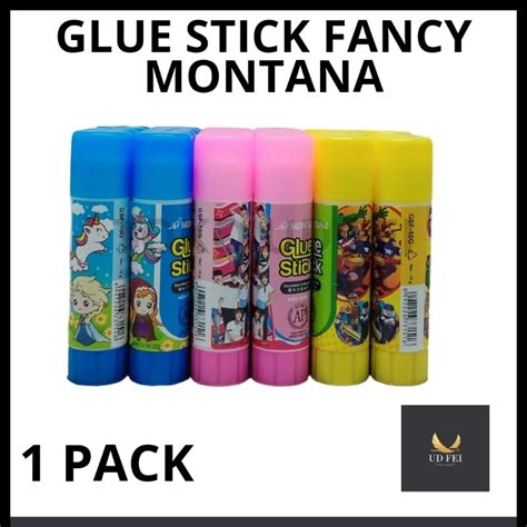 Jual 1 PACK Lem Stick Fancy Glue Stick Fancy Glue Stick Montana