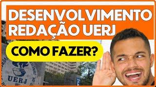 Desenvolvimento da Redação UERJ Como fazer PROFINHO Doovi