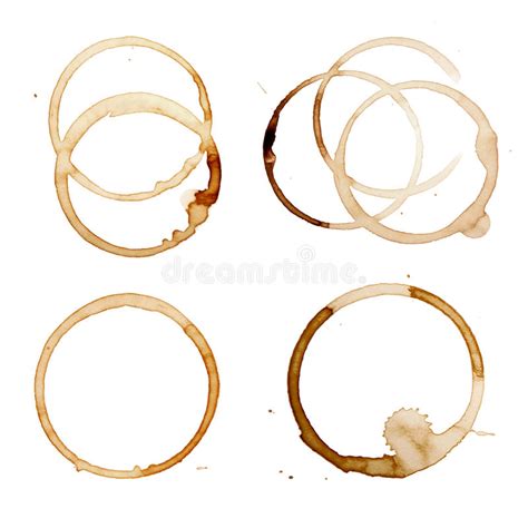 Coffee Stain Vector Stock Illustrations 5901 Coffee Stain Vector