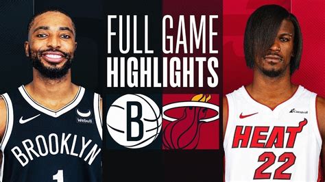 NBA Miami Heat Vs Brooklyn Nets Full Game Highlights 16 11 2023 YouTube