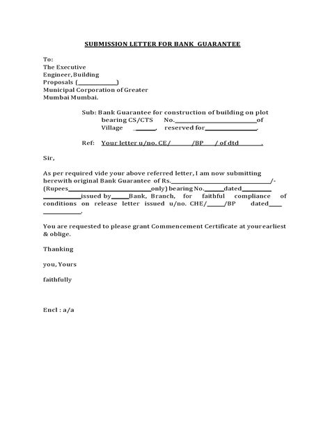 Guarantee Letter Template