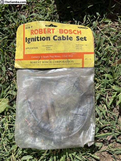 TheSamba VW Classifieds NOS Bosch Spark Plug Wires Early Rabbit