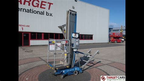 Genie Awp S Vertical Mast Aerial Work Lift Platform Cm