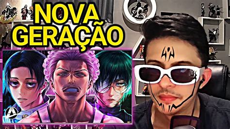 Nova Geração Maki Hakari e Yuta AniRap REACT YouTube