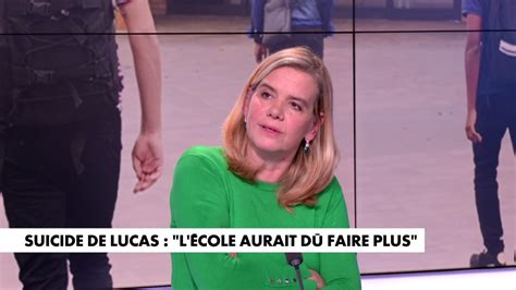 Gabrielle Cluzel Il y a un problème d éducation profond dans notre