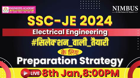 Ssc Je Exam Preparation Strategy Master Plan To Crack Ssc Je