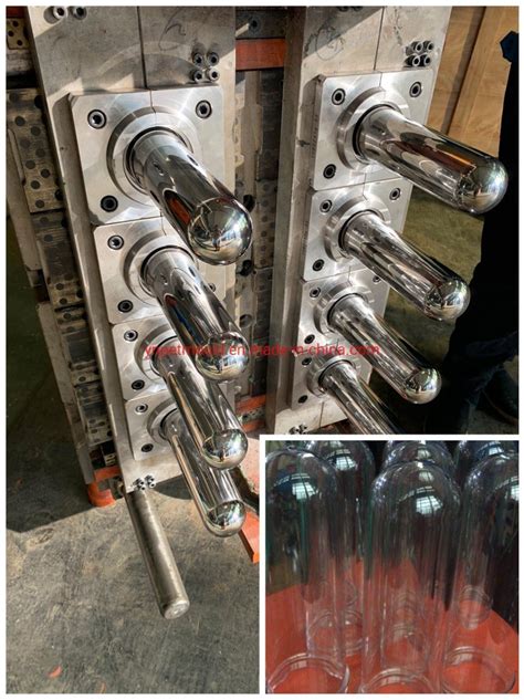 8cavity Pet Oil Preform Mould With Hot Runner Valve Gate China Pet