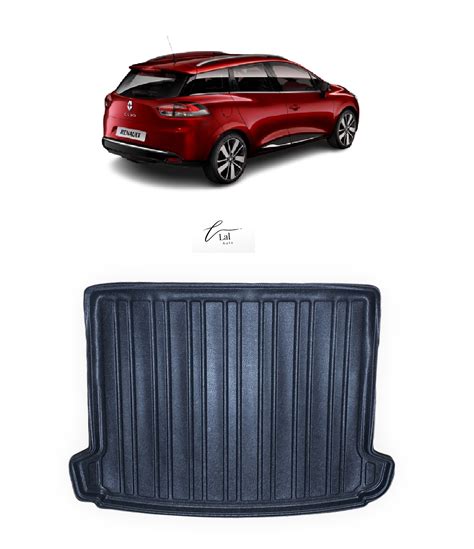 Renault Clio 4 Station Wagon Yüksek Zemin 3D Bagaj Havuzu