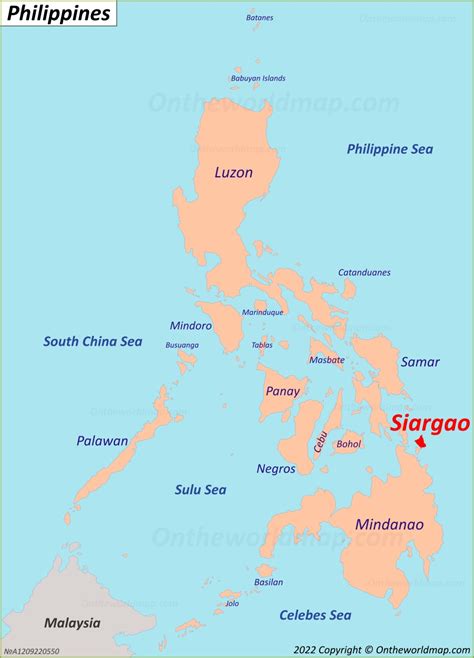 Siargao Island Map | Philippines | Discover Siargao Island with ...