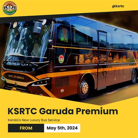 Ksrtc Garuda Premium Kerala S New Luxury Bus Service Takes Off