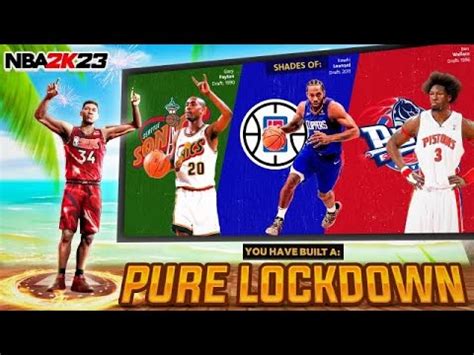 New Best Shooting Pure Lockdown Build In Nba K Both Gens Youtube