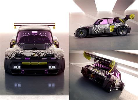 Renault R Turbo E Electric Drift Car Revealed Has Hp And Does