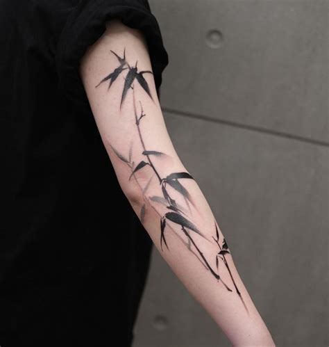 Chenjie Newtattoo On Instagram Elegant Bamboo Ink Cheyenne