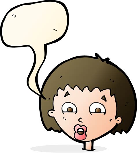 cartoon shocked expression with speech bubble 12314900 Vector Art at ...