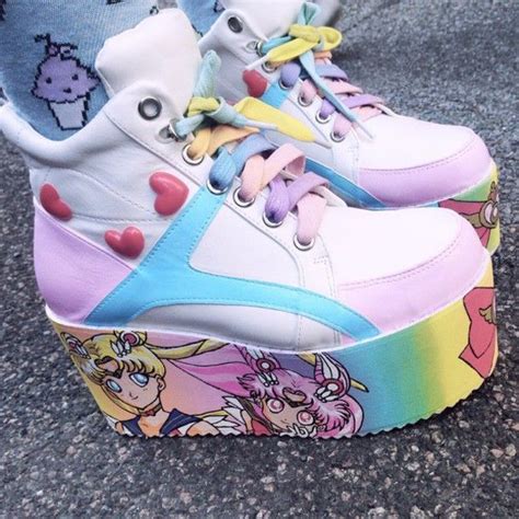 Shoes Pastel Sailor Moon Anime Kawaii Kawaii Grunge Manga Platform