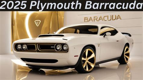 Finally The New 2025 Plymouth Barracuda Model Introduced First Look