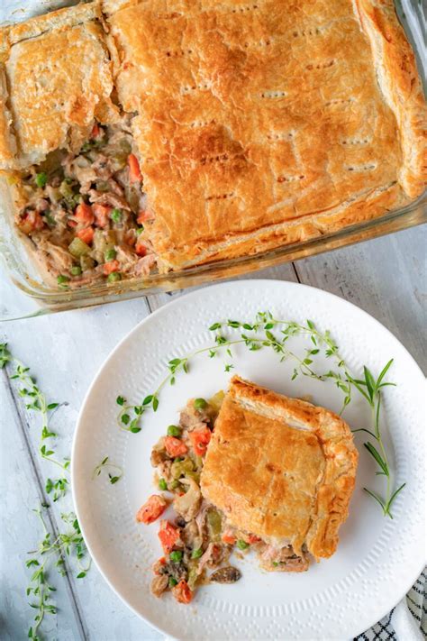 Turkey Pot Pie With Puff Pastry Crust Chelsea Dishes