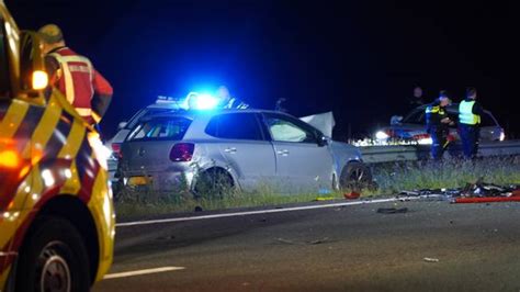 Twee Doden En Vijf Gewonden Bij Ongeval Met Spookrijder Op A28 Nabij