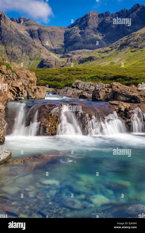 Beautiful Fairy Pools, Isle of Skye Stock Photo - Alamy