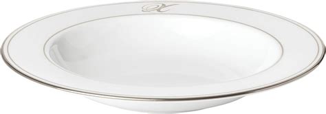 Lenox Federal Platinum Script Monogram Dinnerware Pasta