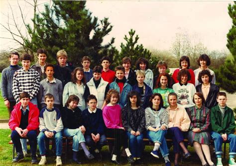 Photo de classe 3 eme 3 1986 87 de 1986 Collège François Villon