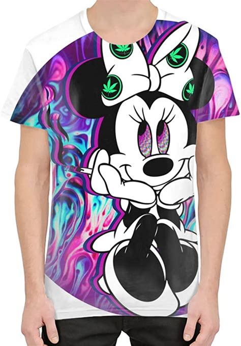 Minnie Mouse Smokes Weed Sublimation T Shirt Xx Large Amazonca