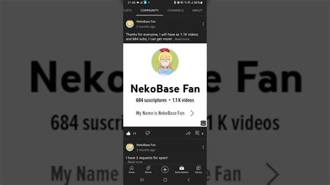 Shout Out To NekoBase Fan YouTube