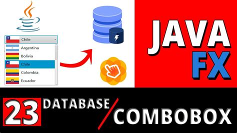 Curso Javafx C Mo Llenar Combobox Con Base De Datos Load Data