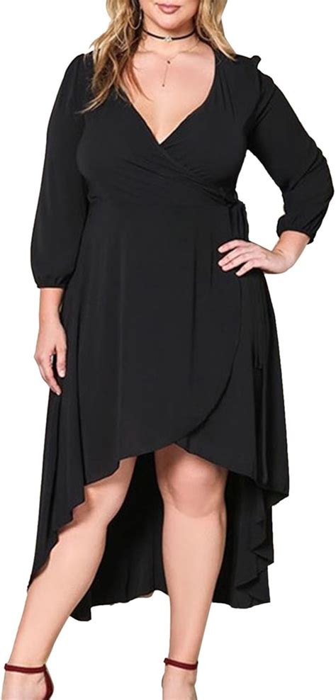 Sasairy Vestido Sexy De Mujer De Talla Grande Para Verano Casual