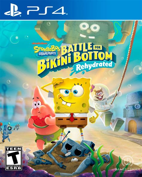 Bob Esponja Batalla Por Fondo De Bikini Ps4 Hobbiegames