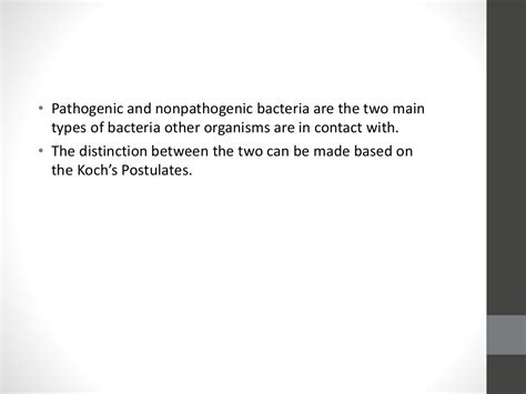 Classification Of Pathogenic And Non Pathogenic Microorganisms Medic