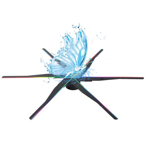 Holographic Projector 3D LED Hologram Fan Advertising Machine 3500