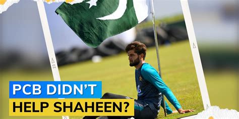 ‘shaheen Paying For His Own Rehabilitation In Englandʼ Shahid Afridi