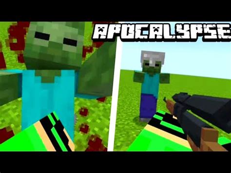 Addon Baru Zombie Apocalypse Addon Mcpe D Gun Addon Mcpe