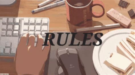 Rules Banner Brown Aesthetic GIF - Rules Banner Brown Aesthetic ...