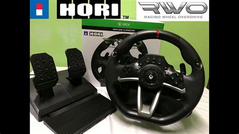 HORI RACING WHEEL OVERDRIVE RWO XBOX ONE UNBOXING And REVIEW