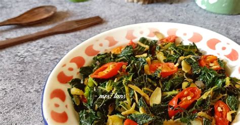 Resep Tumis Daun Pepaya Teri Oleh Mrs Tans Ig Tans Erni Cookpad