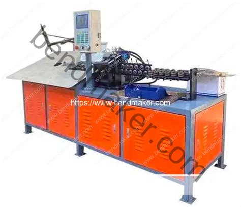 Automatic 2D Flat Steel Wire Bending Machine With Hole Punching