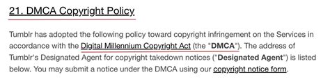 Dmca Digital Millennium Copyright Act Termsfeed