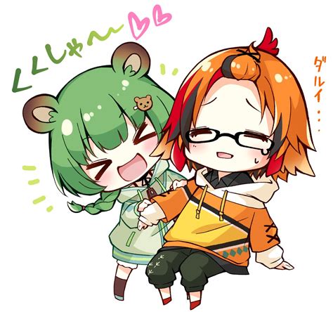 「🧡💚🧡💚🧡💚 らんあーと 絵やんくっく ライガーコラボ ら」翔稚ヒカル🍀のイラスト